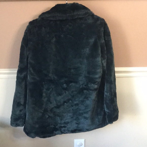 Jessica Simpson Faux Fur Leopard Lined Jacket - Picture 5 of 8
